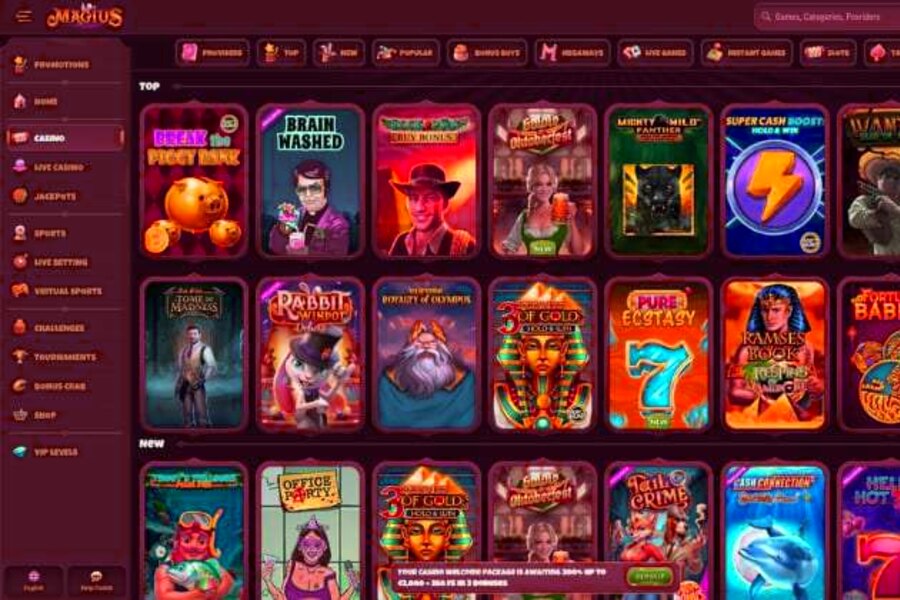 Magius Casino Sign Up: Maak Je Account Aan